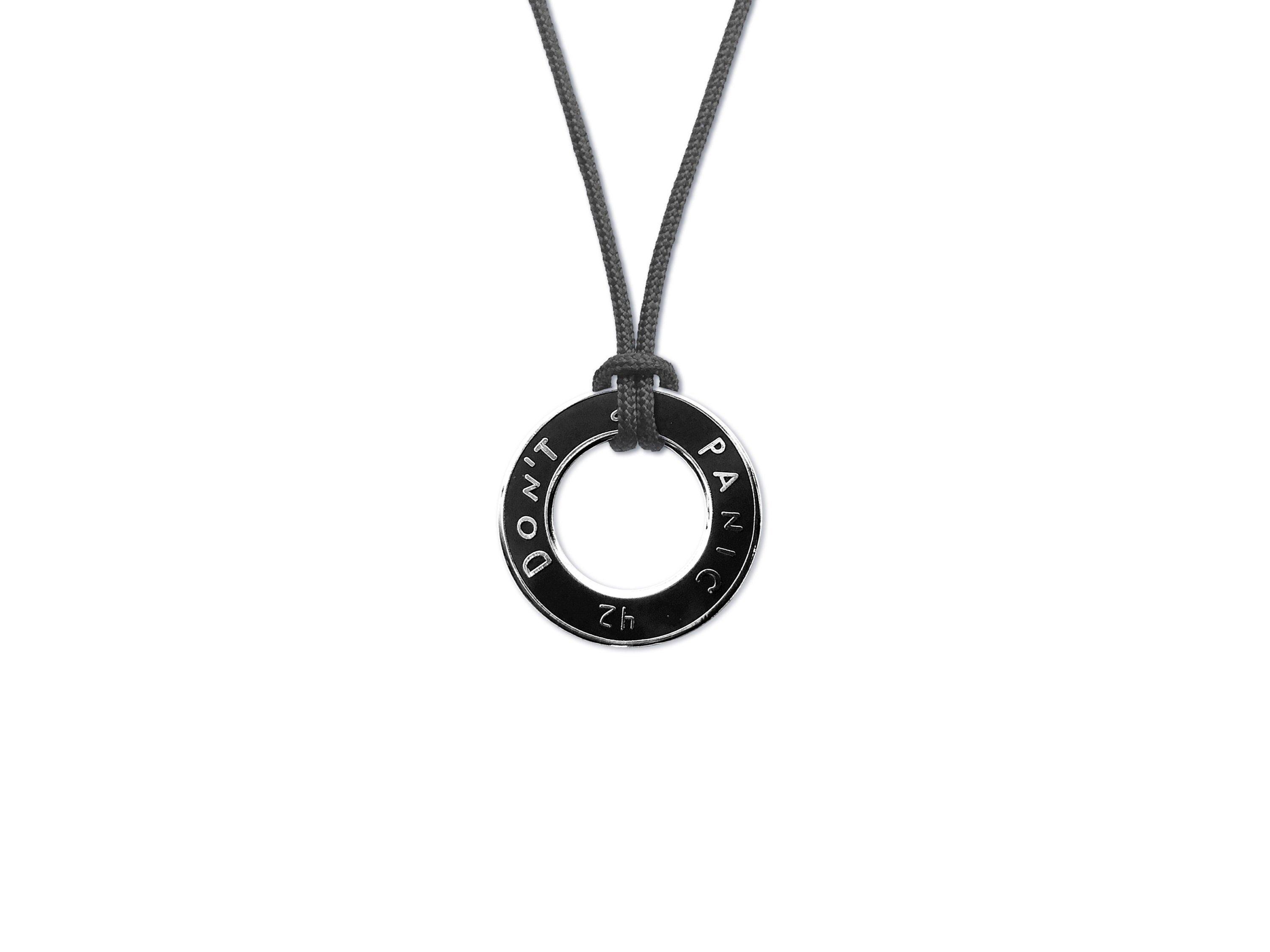 Hitchhikers Guide Don't Panic Necklace- HHGTTG Men's/Women's Astronomy Pendant / Jewelry - Douglas Adams Fan Gift