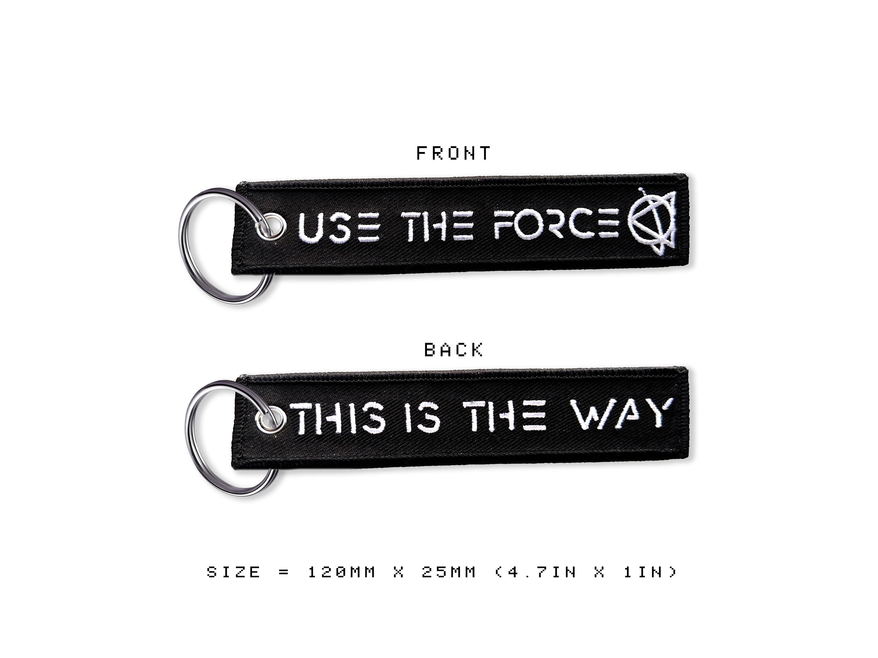 The Way "Remove Before Flight" Keychain - This is the Way EDC Keychain - Force Wars Gift
