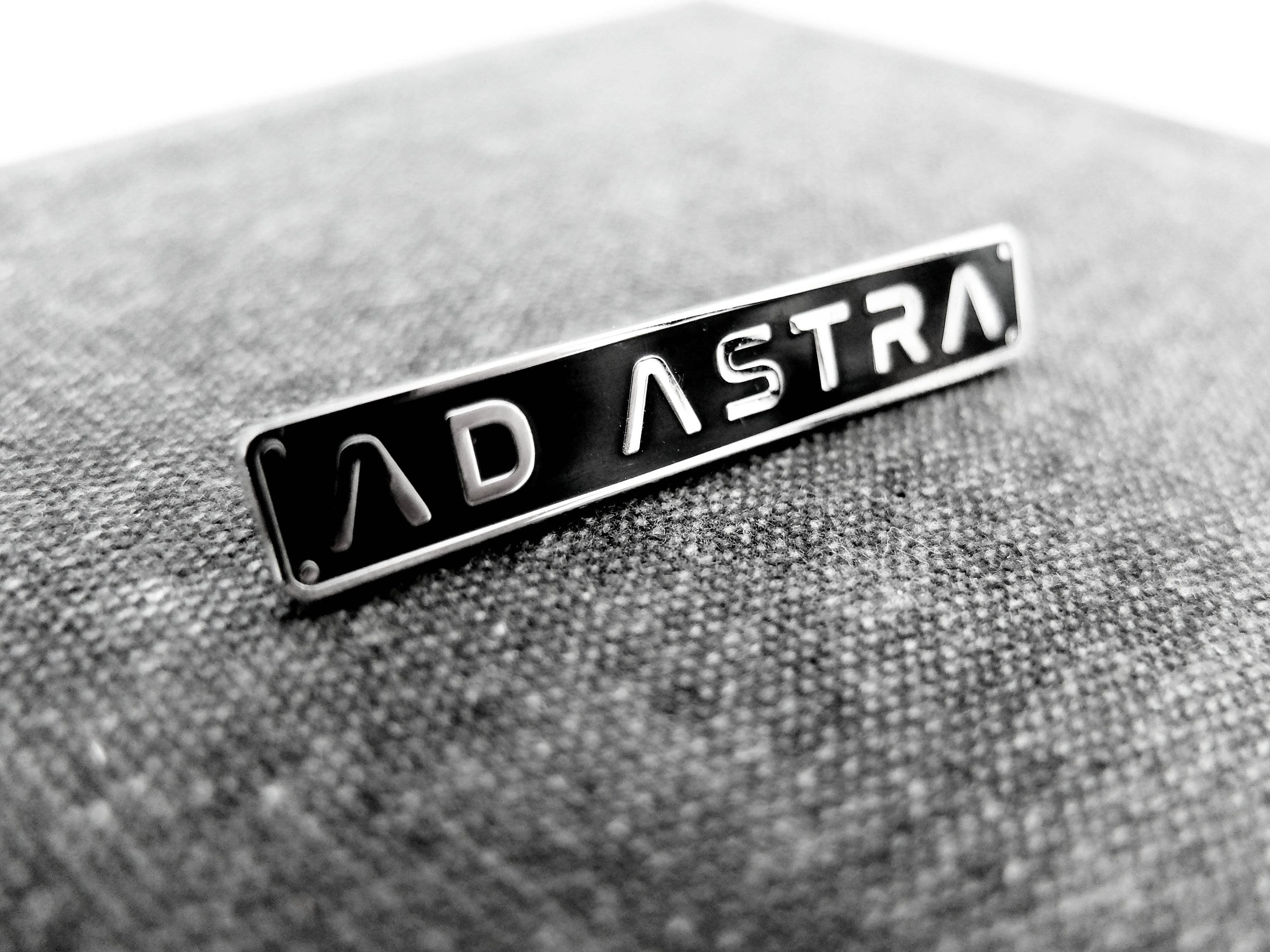 Ad Astra Enamel Pin by The Sciencey - Astronomy Space Brooch