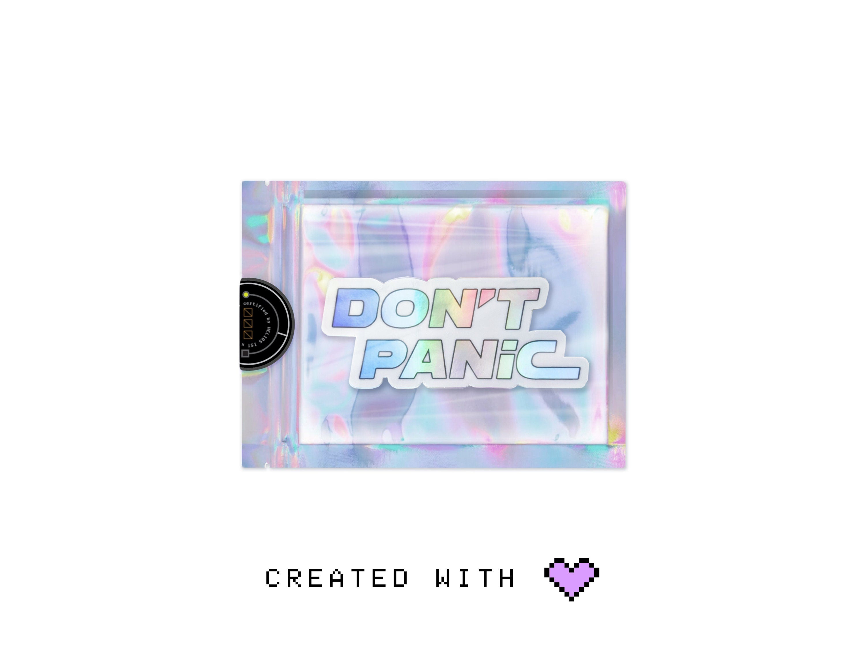 Don't Panic Decal