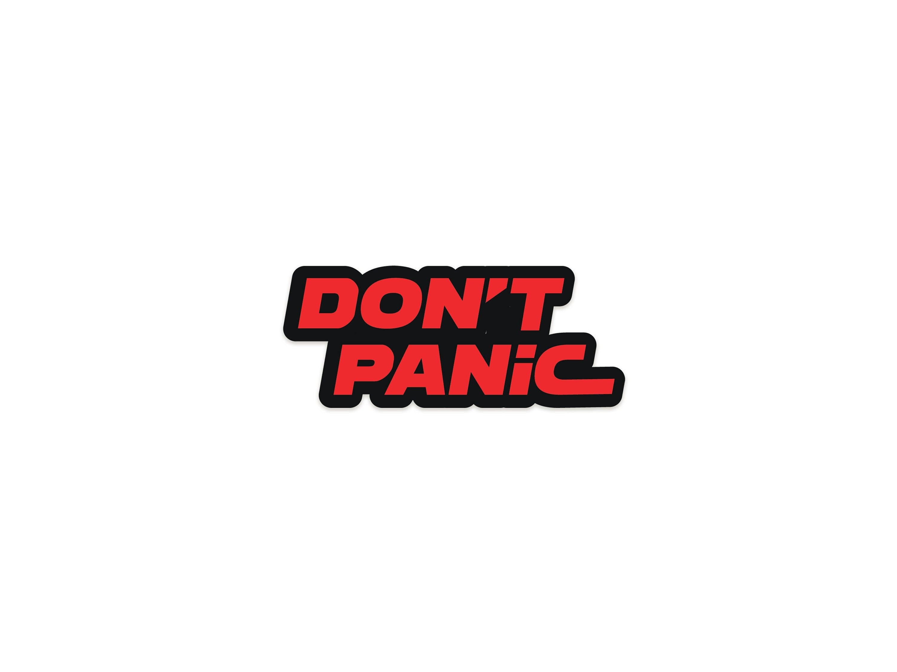 Don't Panic Decal