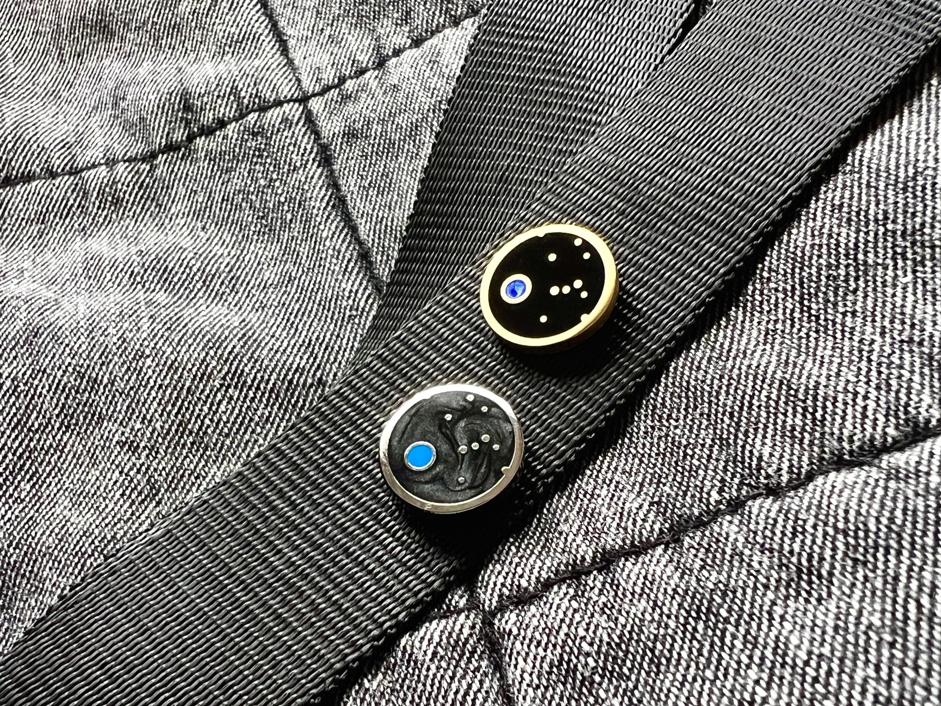 Pale Blue Dot Mini Enamel Pin by The Sciencey