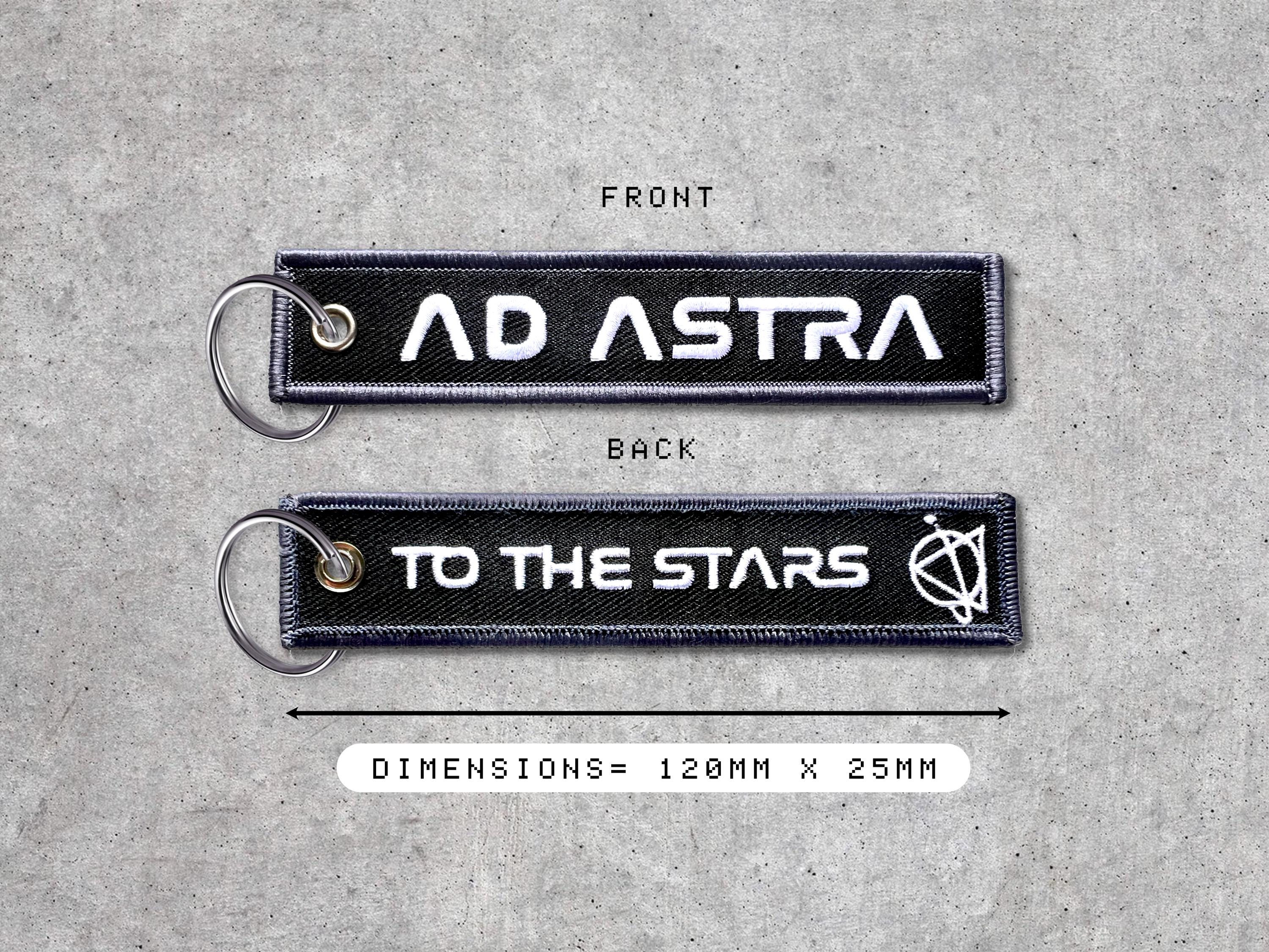 Don't Panic "Remove Before Flight" Keychain / Galactic Adventurer EDC Keychain / Sci-Fi Geekery