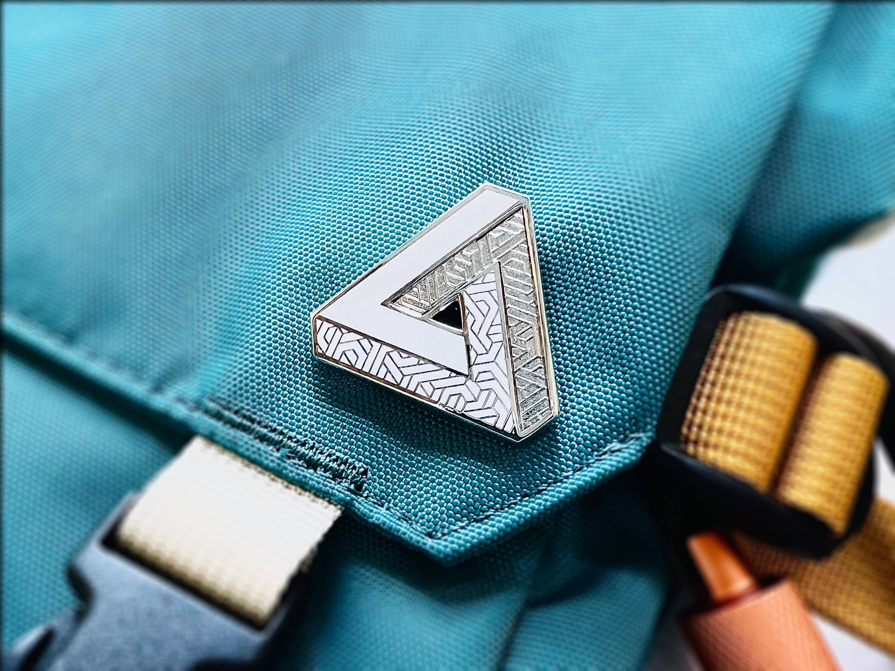 Penrose Triangle Enamel Pin – The Sciencey