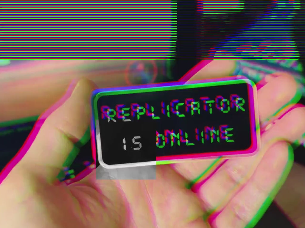 Replicator Offline Holographic Decal