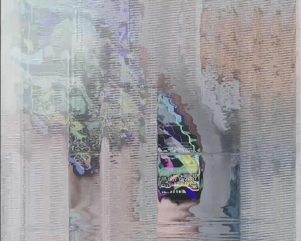 Cyberpunk ID Holographic Vinyl Decal