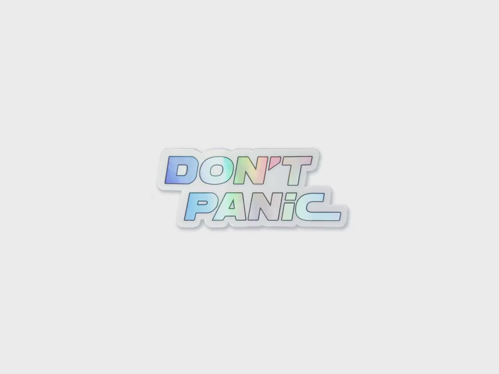 Don't Panic Decal