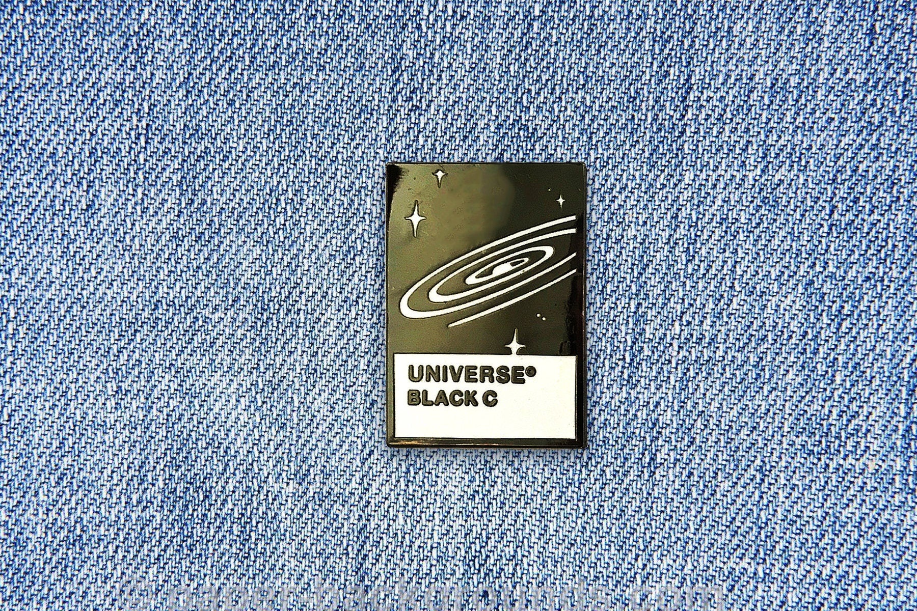 Universe Black Pantone-Parody Enamel Pin - Space & Astronomy Galaxy Brooch- Sci-fi Lovers Gift