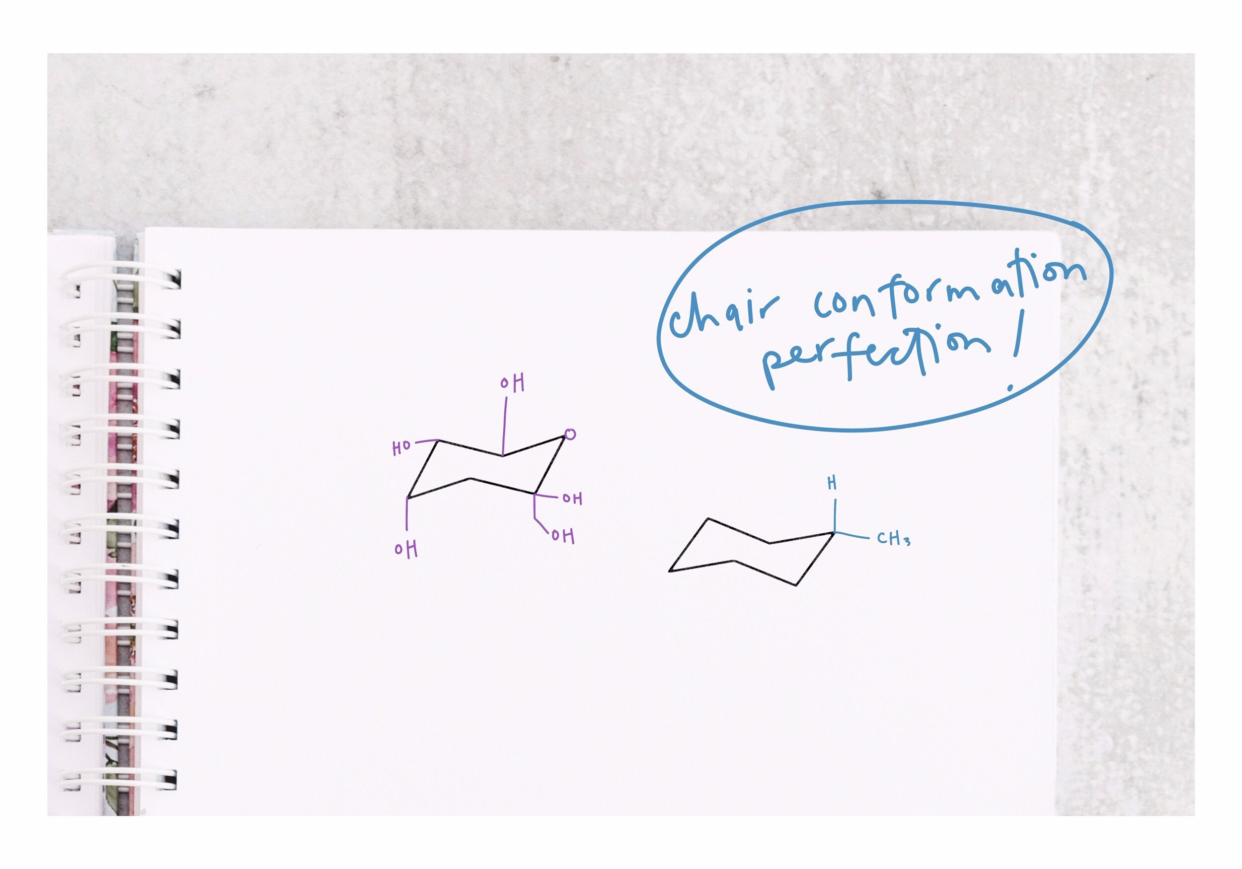 Benzene Molecule Rubber Stamp - Organic Chemistry /Ochem Lab - STEM Stamp
