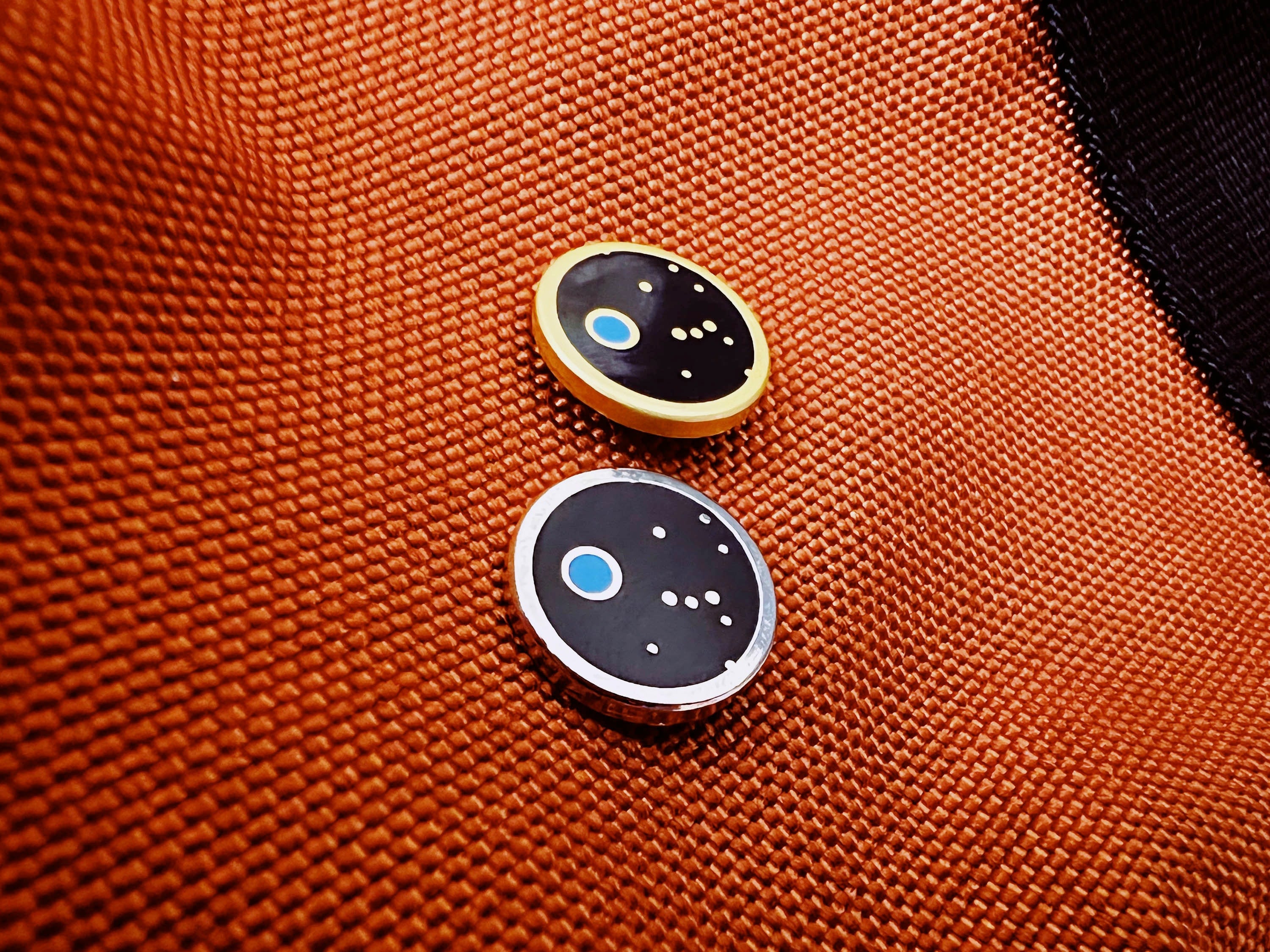 Pale Blue Dot Enamel Pin - Astronomy Suit & Tie Pin -  - Lapel / Brooch Pin