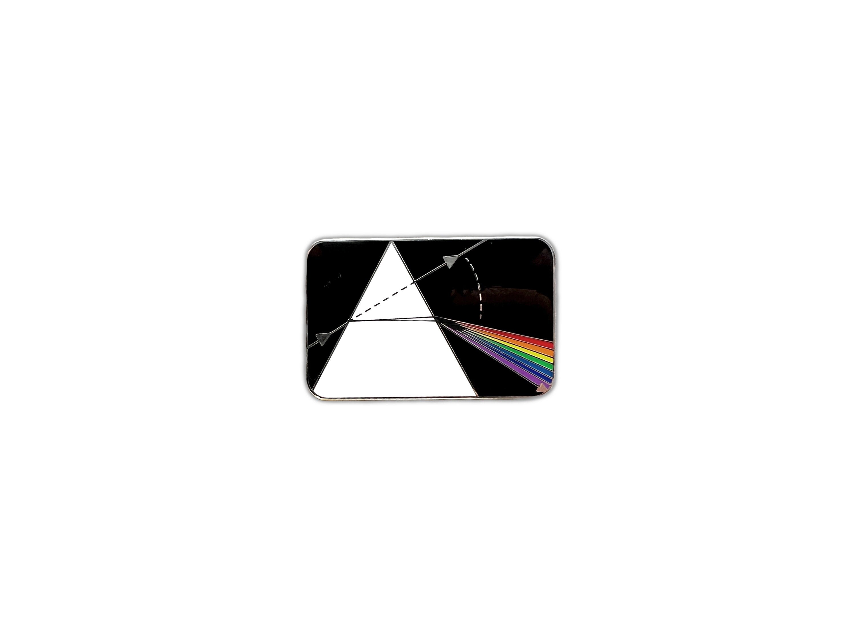 EM Visible Spectrum Enamel Pin - Prism Rainbow Science Lapel Pin / Badge - STEM Gift