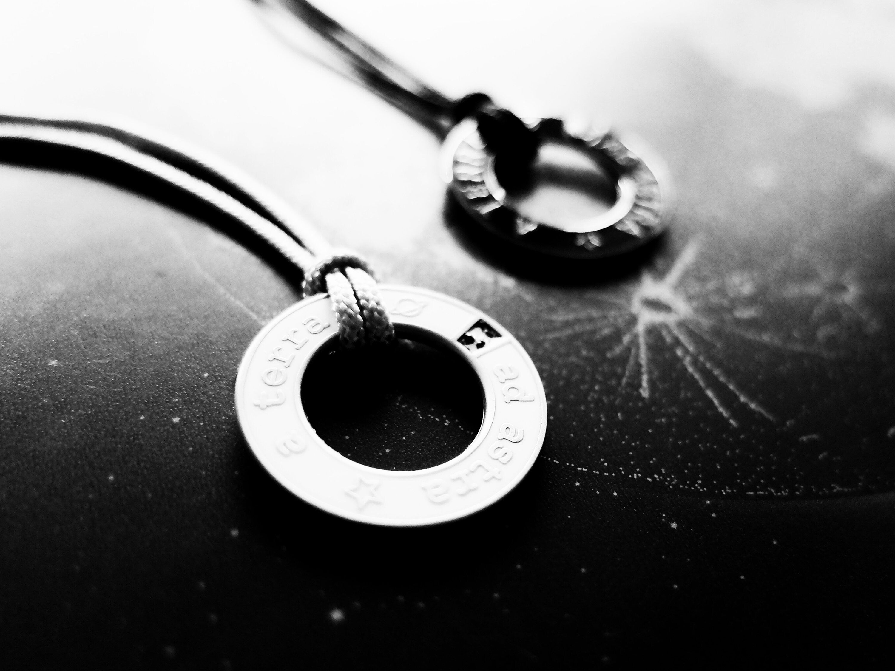 Glowing Meteorite Dust Necklace - Men's / Women's Mars Astronomy Necklace - Futuristic Glow In the Dark Space Jewelry
