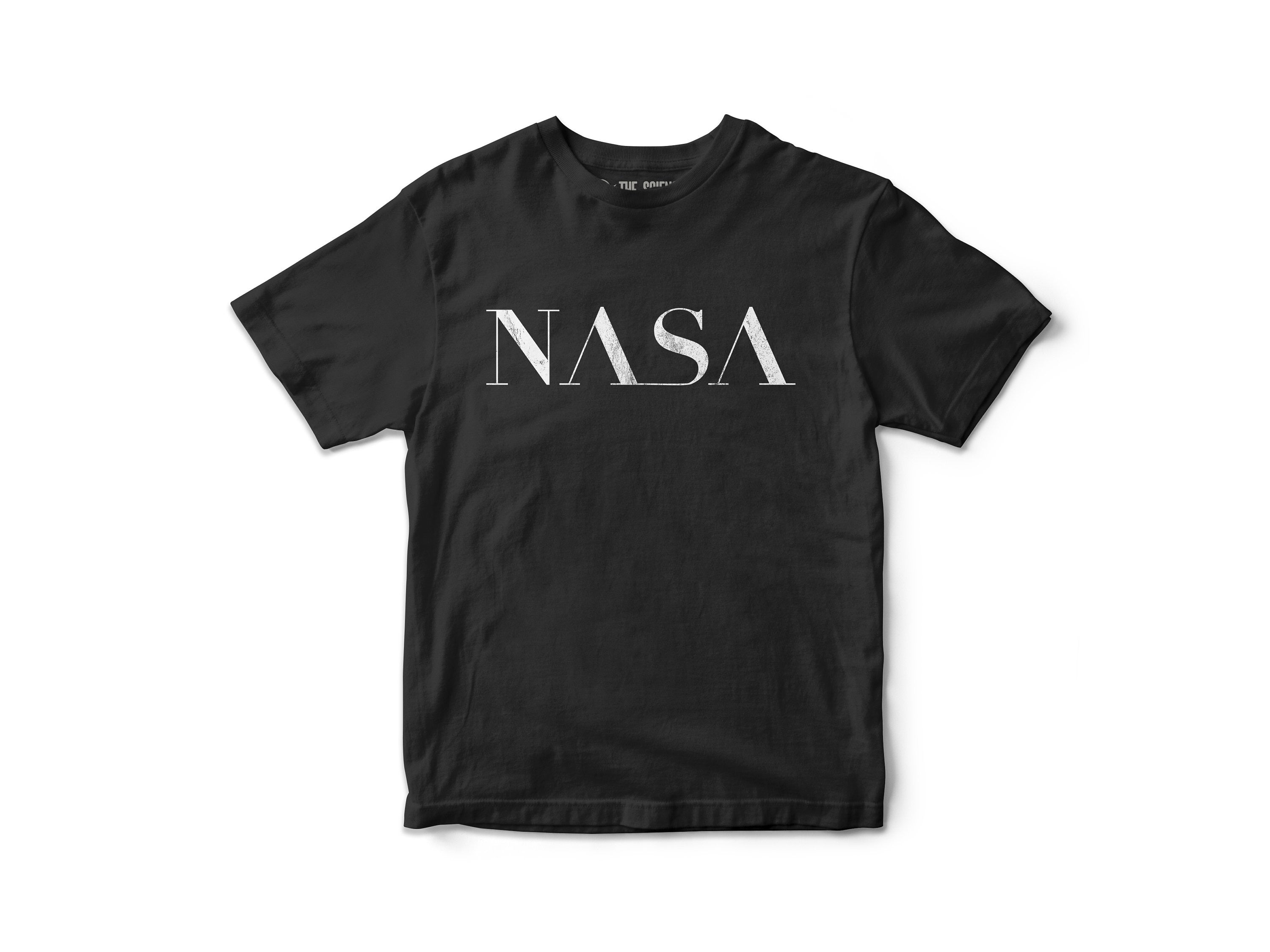 Serif NASA Minimalist Tee -  NASA Inspired Retrofuturistic Fashion - Space / Astronomy T-Shirt