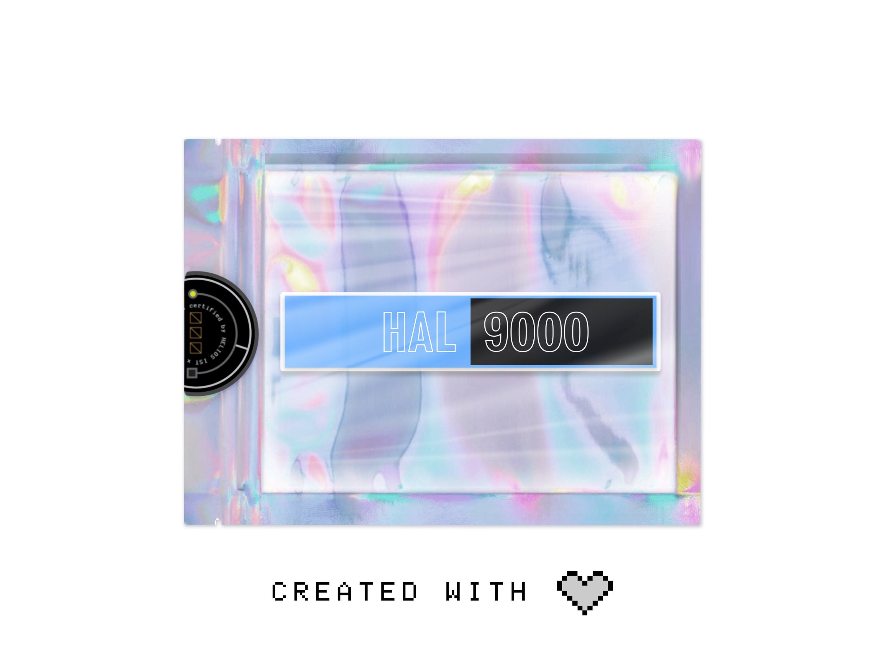 HAL 9000 Refrigerator Magnet - Retrofuturistic 2001: A Space Odyssey Fridge Magnet