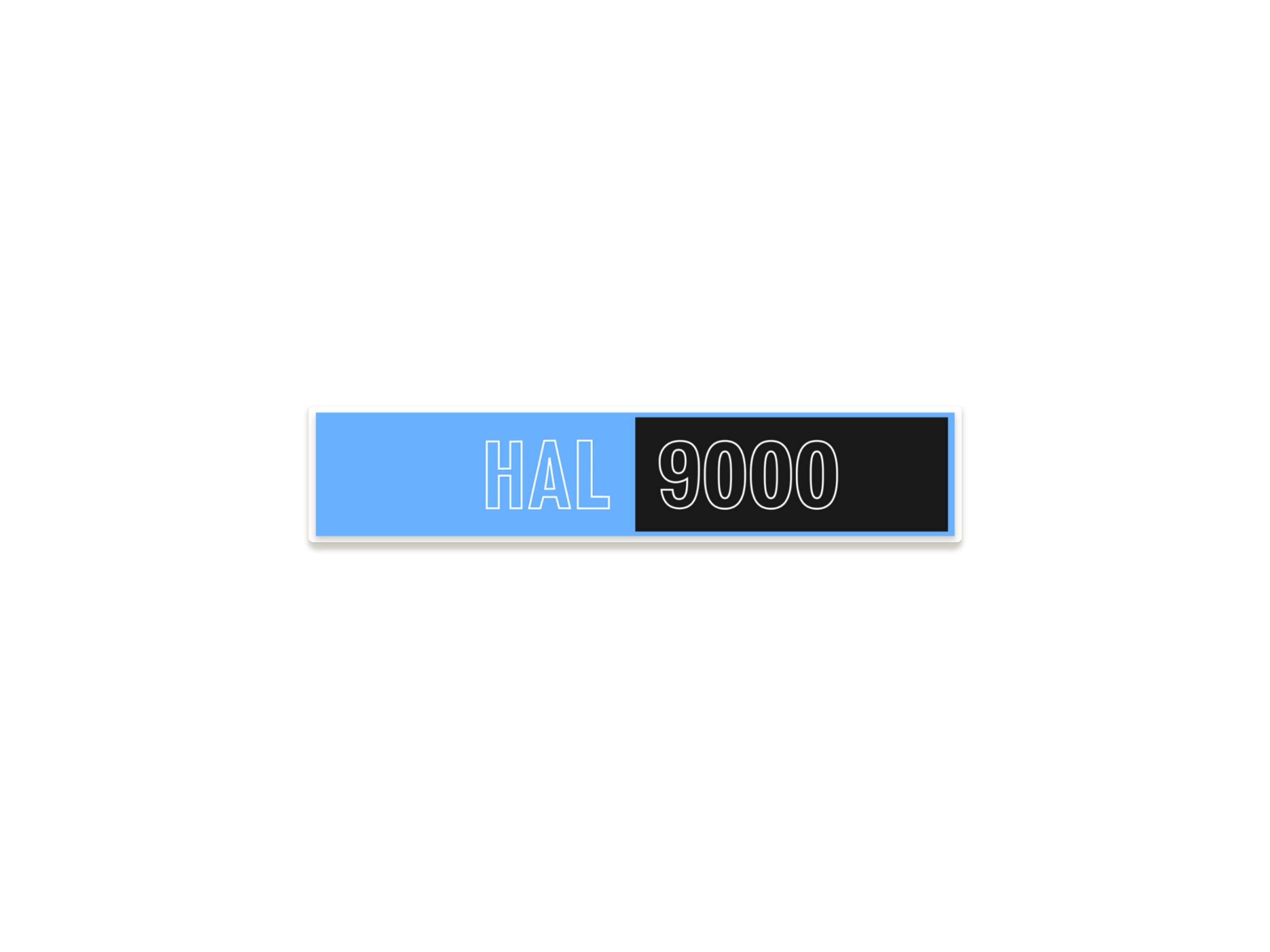 HAL 9000 Refrigerator Magnet - Retrofuturistic 2001: A Space Odyssey Fridge Magnet