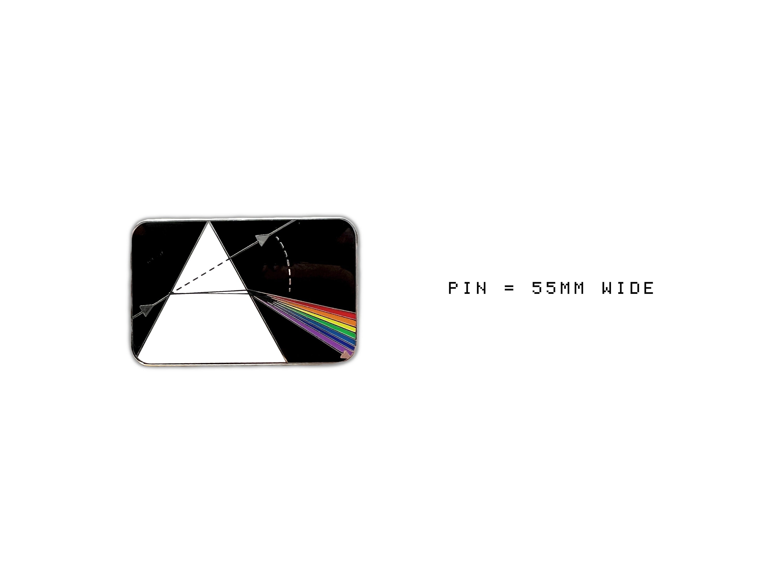Spectrum Pin EM Visible Spectrum Enamel Pin – The Sciencey